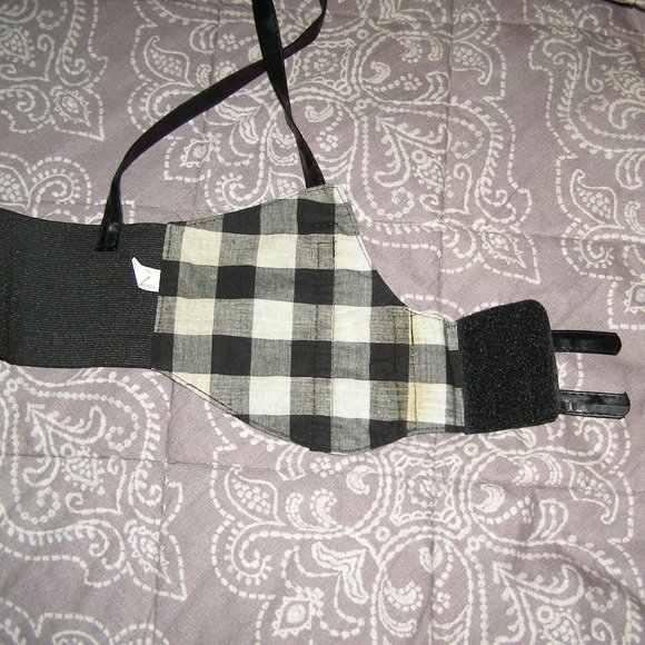 NWOT size SM Checkered Underbust Harness - Picture 13 of 16
